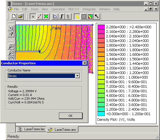 Software FEMM - Stromfluss - Optiy Femm mit Bestwert.gif