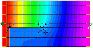 Software FEM - Tutorial - Elektrofluss - Beispiel - l-schnitt-titel.gif