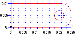 Software FEM - Tutorial - FEM-Prozess - Geometrie - platte mit loch.gif