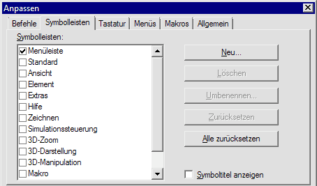 Software SimX - Einfuehrung - Extras anpassen Symbolleisten.gif